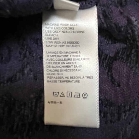 Urban Outfitters Purple Joan Textured Asymmetrical Mini Skirt; Size XS - Picture 4 of 5